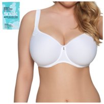 Biustonosz stanik usztywniany gładki biały Corin Virginia 17871 Spacer 80B