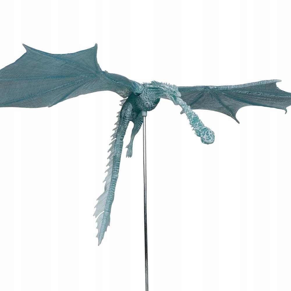 McFarlane Dragon Viserion Helado (Frostbite) de Juego De Tronos, con Etiqueta de colección Gold Label, Figura articulada dragón Color Azul de Daenerys, Bizak (64380663