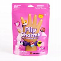 Biżuteria dla dzieci Plip Charms ZESTAW bransoletka +pierścionek +8 charmsy Inna marka