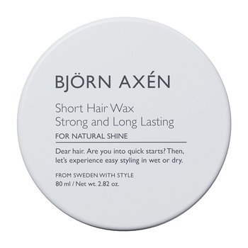 Björn Axén Short Hair Wax mocno utrwalający wosk do włosów 80ml - björn axén