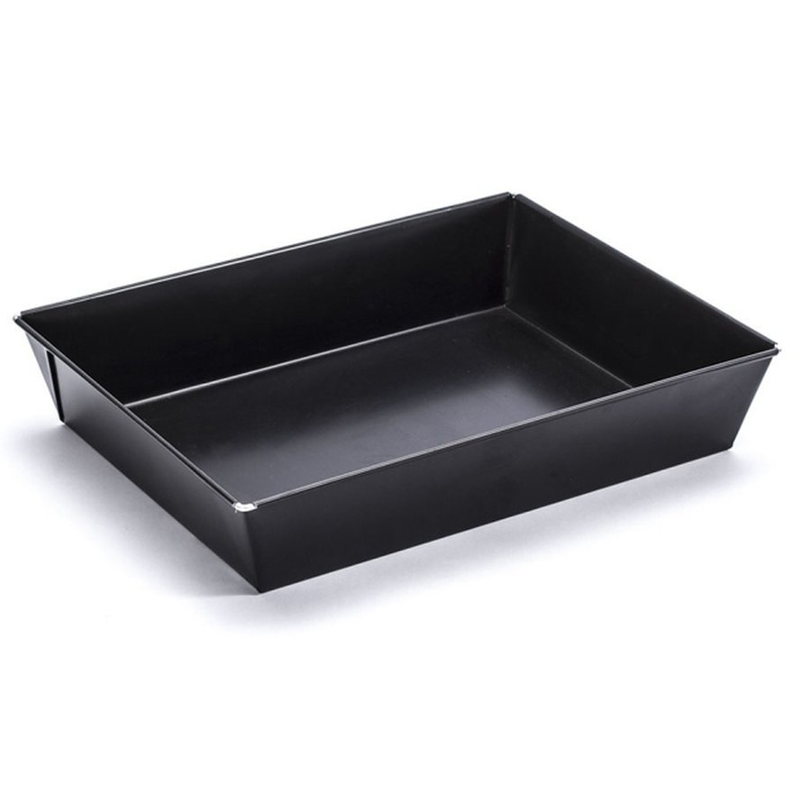 Blacha do pieczenia uniwersalna Spinwar 30 x 24 x 6 cm czarna
