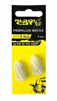 Black Cat Propeller Rattle 2.4cm 2szt. Wirnik z grzechotką Black Cat