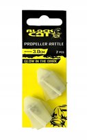 Black Cat Propeller Rattle 3cm 2szt. Wirnik z grzechotką Black Cat