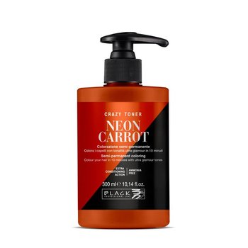 Black, Crazy Toner, 300ml Neon Carrot - Black