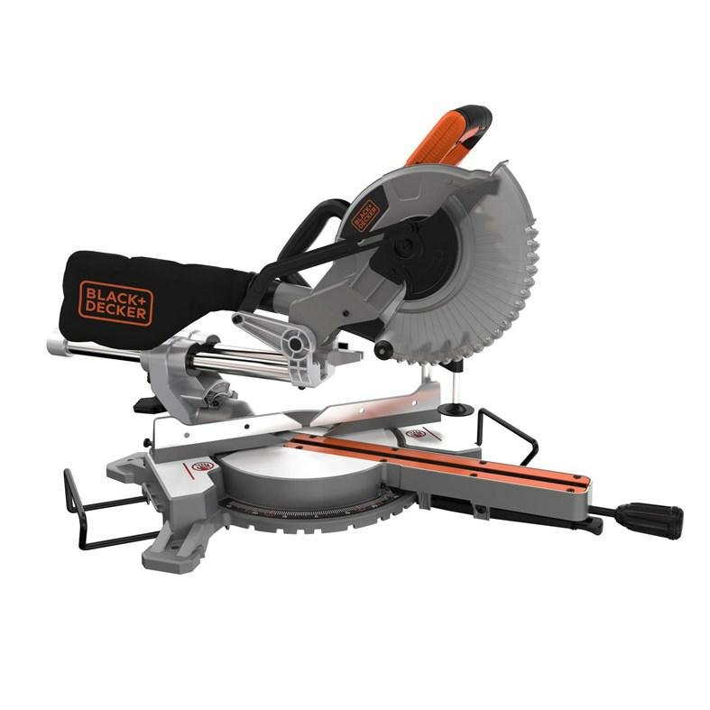 Black&Decker Piła Ukośnica 216Mm 1600W Z Posuwem Bes700