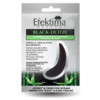 BLACK-DETOX hydrożelowe płatki pod oczy - Efektima