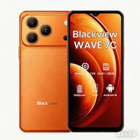 Blackview WAVE 7C Smartfon 4GB/128GB 5000mAh Unisoc T310 Android 16 Pomarańczowy