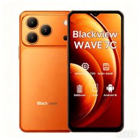 Blackview WAVE 7C Smartfon 4GB/64GB 5000mAh Unisoc T310 Android 16 Pomarańczowy