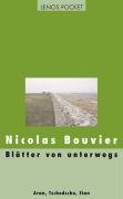 Blätter von unterwegs - Bouvier Nicolas