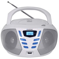 Blaupunkt, radioodtwarzacz BB7WH FM/CD/MP3/USB/AUX, biały