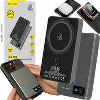 BLAVEC POWERBANK MAGSAFE MAGNETYCZNY MINI INDUKCYJNY 10K DO IPHONE SAMSUNG