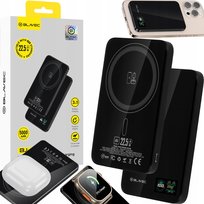 BLAVEC POWERBANK MAGSAFE MAGNETYCZNY MINI INDUKCYJNY 5K DO IPHONE SAMSUNG