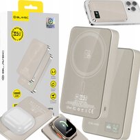 BLAVEC POWERBANK MAGSAFE MAGNETYCZNY MINI INDUKCYJNY CIENKI 10000 mAh 22,5W