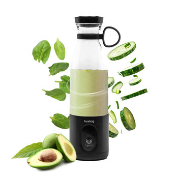 Blender bezprzewodowy TO GO 315W, USB, CZARNY - HUSLOG - Huslog