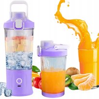 Blender Do Smoothie Przenośny Usb Bezprzewodowy Rozdrabniacz Do Lodu