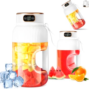 Blender Kielichowy Do Smoothie Koktajli Ręczny Bezprzewodowy Przenośny 1L - Inny producent