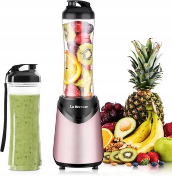Blender kielichowy la reveuse 300W w zestawie dwie butelki 550ml RÓŻOWY - Inny producent