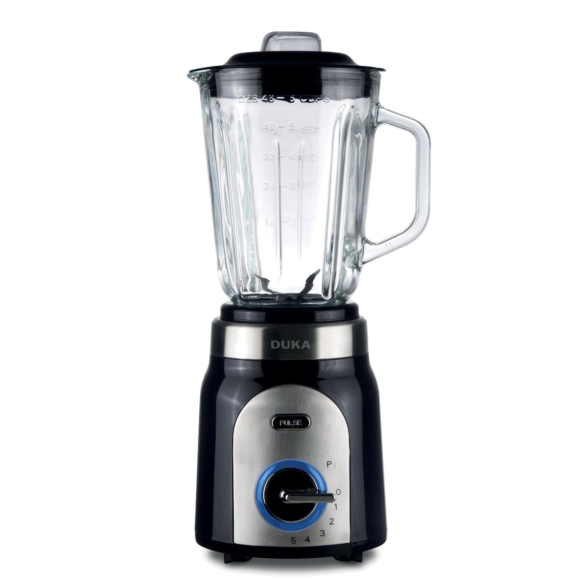 Blender Kielichowy Z Akcesoriami Duka Bosse 1500 Ml Czarny DUKA AGD
