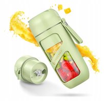 Blender próżniowy przenośny 380 ml koktajle smoothie 10 ostrzy USB-C