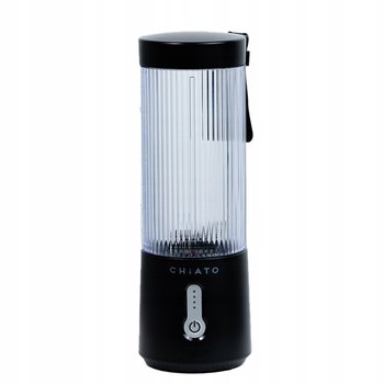 Blender przenośny CHiATO blendPLAY Curly – 450 ml, czarny - inna (Inny)