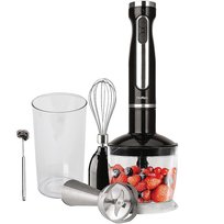 Blender Ręczny 4w1 1200W Malakser Rozdrabniacz Ubijaczka Spieniacz Hoffen HOFFEN