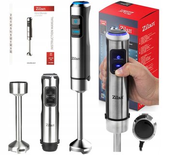 Blender Ręczny 850W Turbo Stal Inox - Zilan