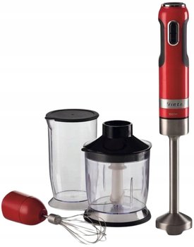 Blender ręczny ariete 602/00 3w1 moderna 1000w stal funkcja turbo czerwony - Ariete