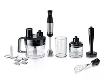 Blender ręczny Bosch MSM6M673 ErgoMaster Serie 6 srebrny 1000 W - Bosch