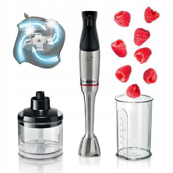 Blender ręczny Bosch MSM6M820 Mocny 1200W Rozdrabniacz Kubek QuattroBlade - Inny producent
