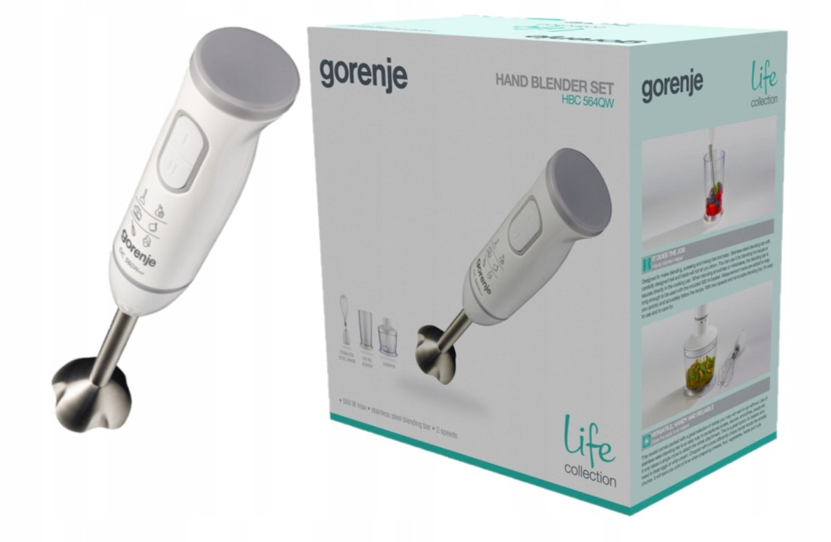 Blender ręczny GORENJE HBC564QW - Gorenje | AGD Sklep EMPIK.COM