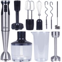 BLENDER RĘCZNY ISAJ BL1 MIKSER WIELOFUNKCYJNY TURBO 1400W OSTRZA TYTANOWE