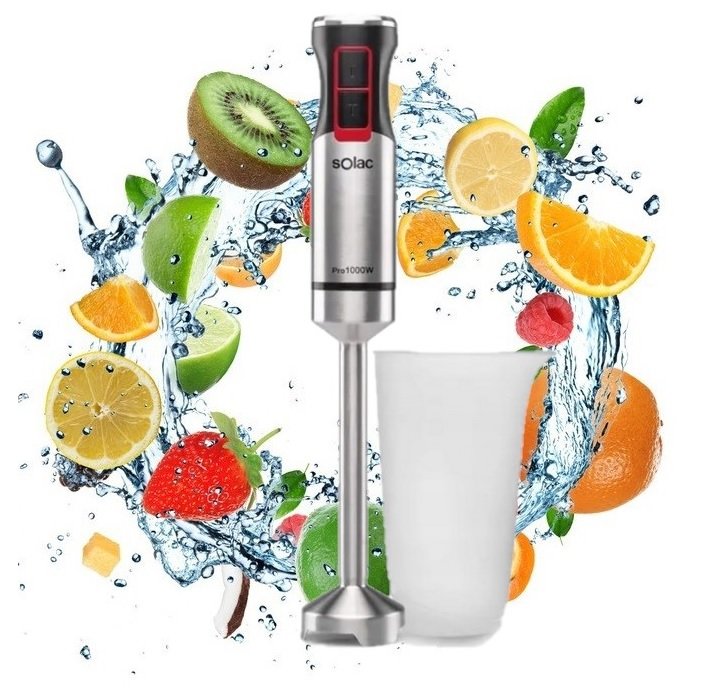 Blender Ręczny Mikser Malakser Rozdrabniacz Do Warzyw I Owoców Solac Ba5604 Hand Blender