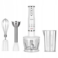 Blender ręczny MPM MBL-43 zestaw z szatkownicą 600W Rozdrabnianie Ubijanie MPM