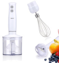 BLENDER RĘCZNY ZESTAW 3W1 400W ROZDRABNIACZ TRZEPACZKA MIKSER ELEKTRYCZNY