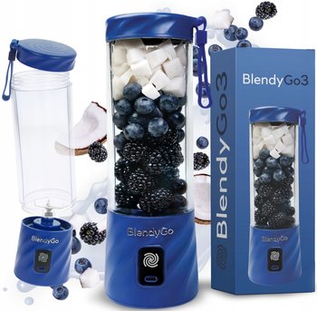 BlendyGo,Blender Bezprzewodowy  3 550Ml Granatowy - BlendyGo