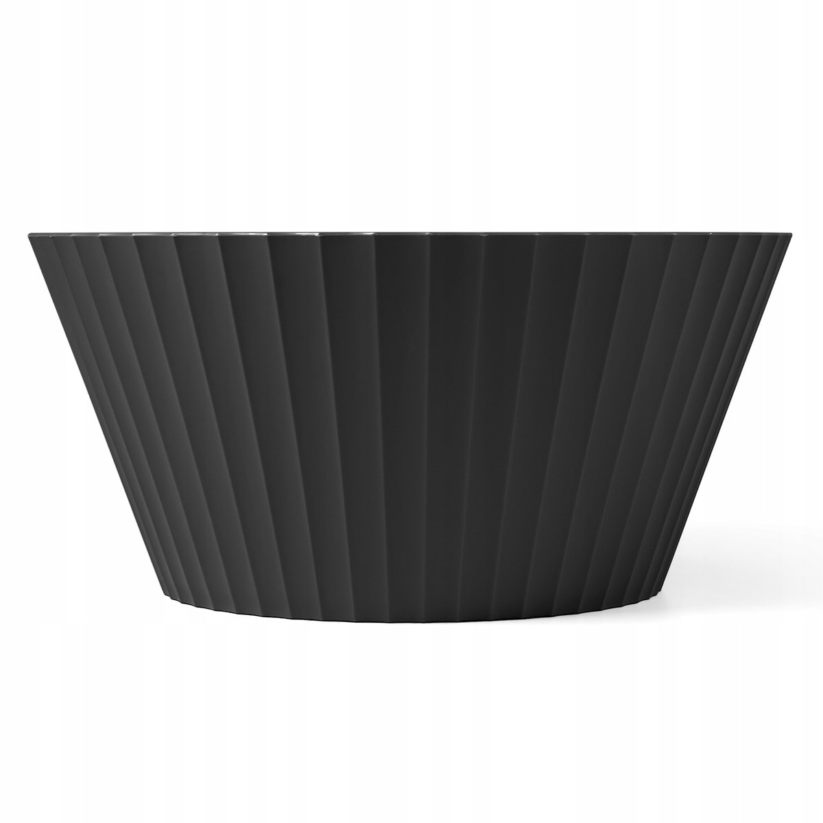 Blim Cilindro Piattino In Plastica Bianco 30 Cm – Sottovaso Robusto E Riciclabile Per Vasi - 4