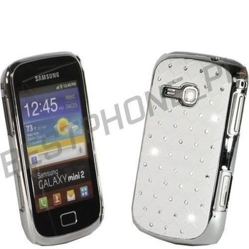 Bling Samsung Galaxy Mini 2 Biały - Bestphone
