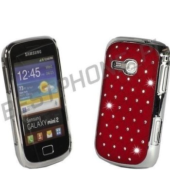 Bling Samsung Galaxy Mini 2 Czerwony - Bestphone