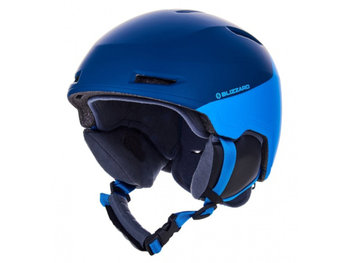 Blizzard, Kask, Junior Viper Darkt/Brightt, niebieski, Rozmiar 48/54 - Blizzard