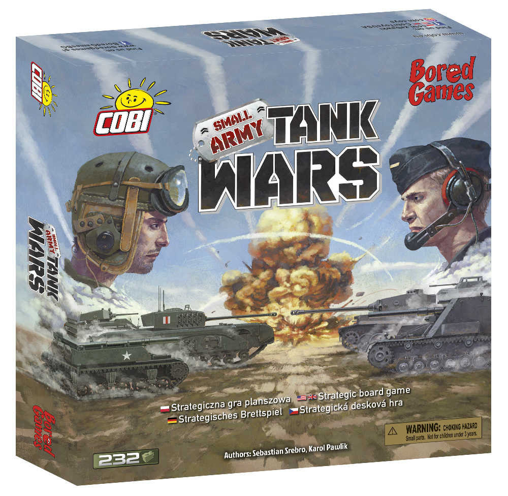 Block Game/22104/Tank Wars, Cobi, gra planszowa