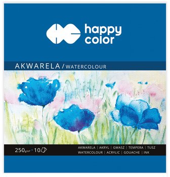 Blok Akwarelowy 15X15Cm 10K 250G Happy Color - Happy Color