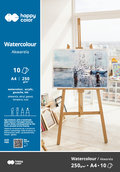 Blok akwarelowy A4 10 arkuszy 250g Happy Color&nbsp;-&nbsp;Happy Color