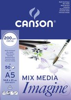 Blok, Canson Imagine, A5, 50 arkuszy Canson