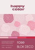 Blok Deco Rose, A4, 20 kartek - Happy Color