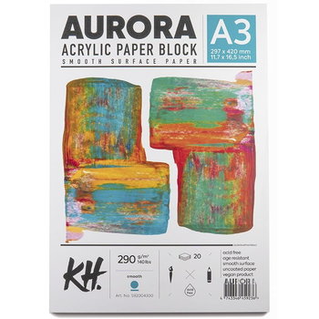 Blok do akryli Aurora - A3 - 290 g - Inna marka