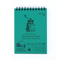 Blok do akwareli SM-LT Authentic Pad A5 300 g 20 ark - na spirali, czarne kartki SM-LT Art