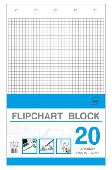 Blok Do Flipchartów A1 20 Kartek W Kratkę Interdruk Ir5342 - Interdruk