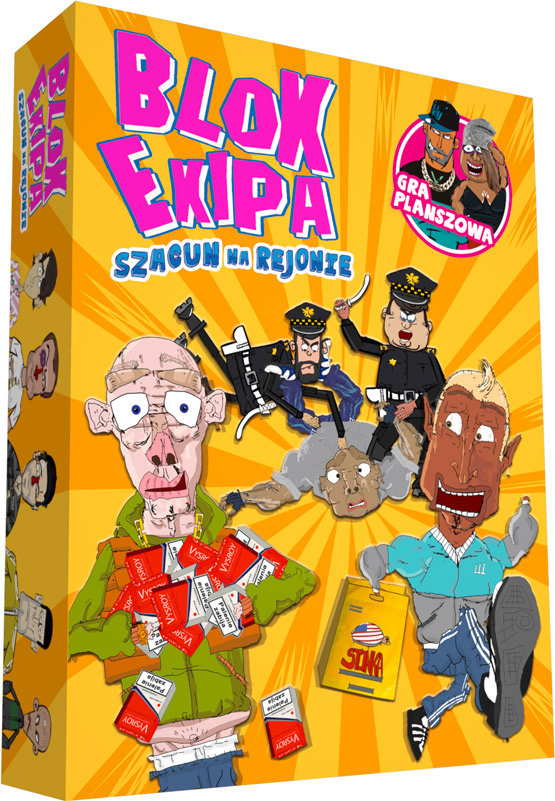 Blok Ekipa - Szacun na rejonie, MDR, gra planszowa
