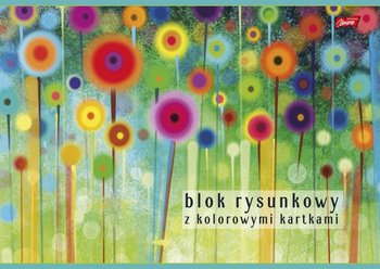 Blok rysunkowy, A4, kolorowy, mix wzorów - St.Majewski