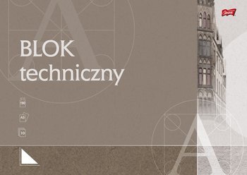 Blok techniczny, biały, A3, mix wzorów - St.Majewski
